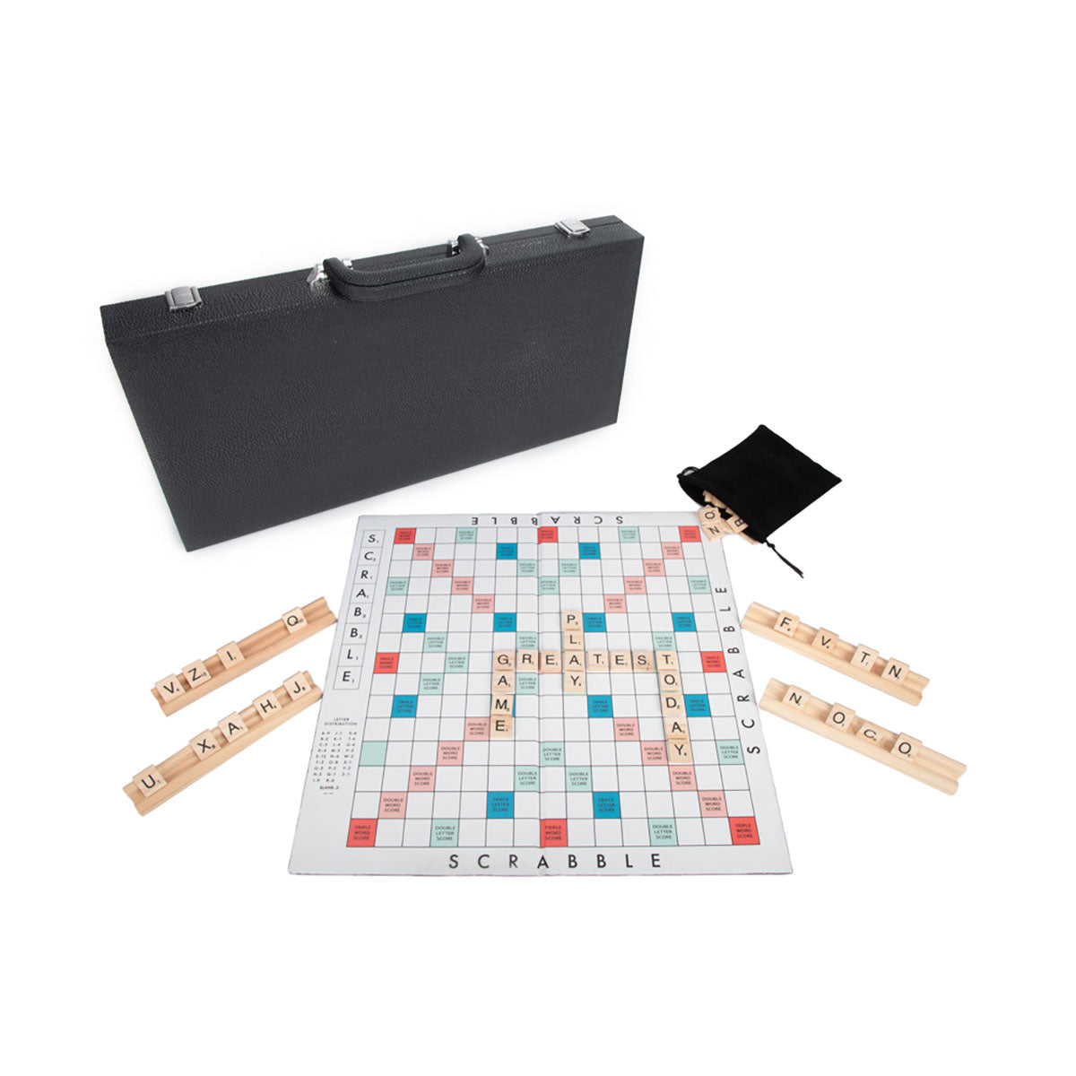 Brouk & Co Onyx Scrabble Set