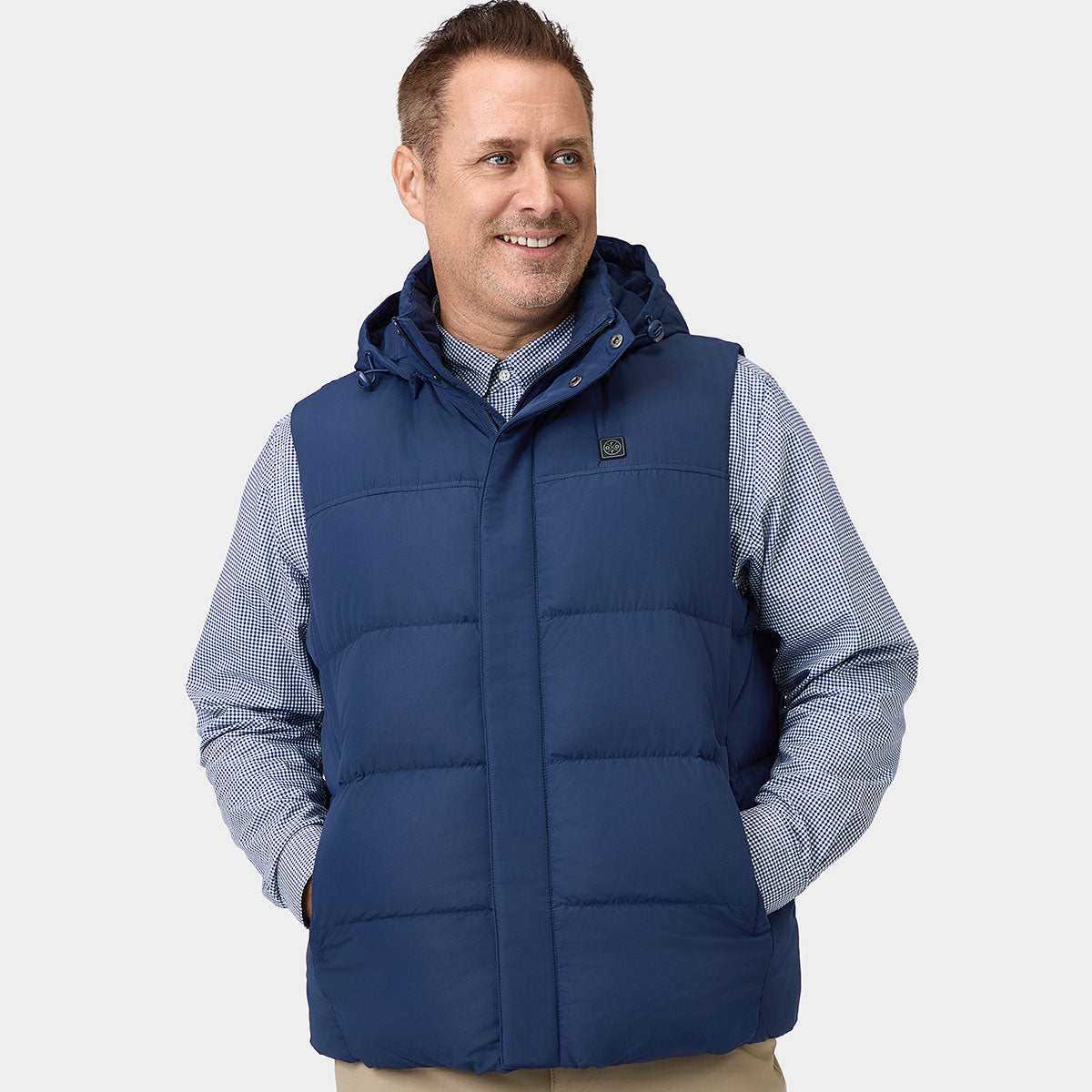 Men's Heated Down Vest - image 3