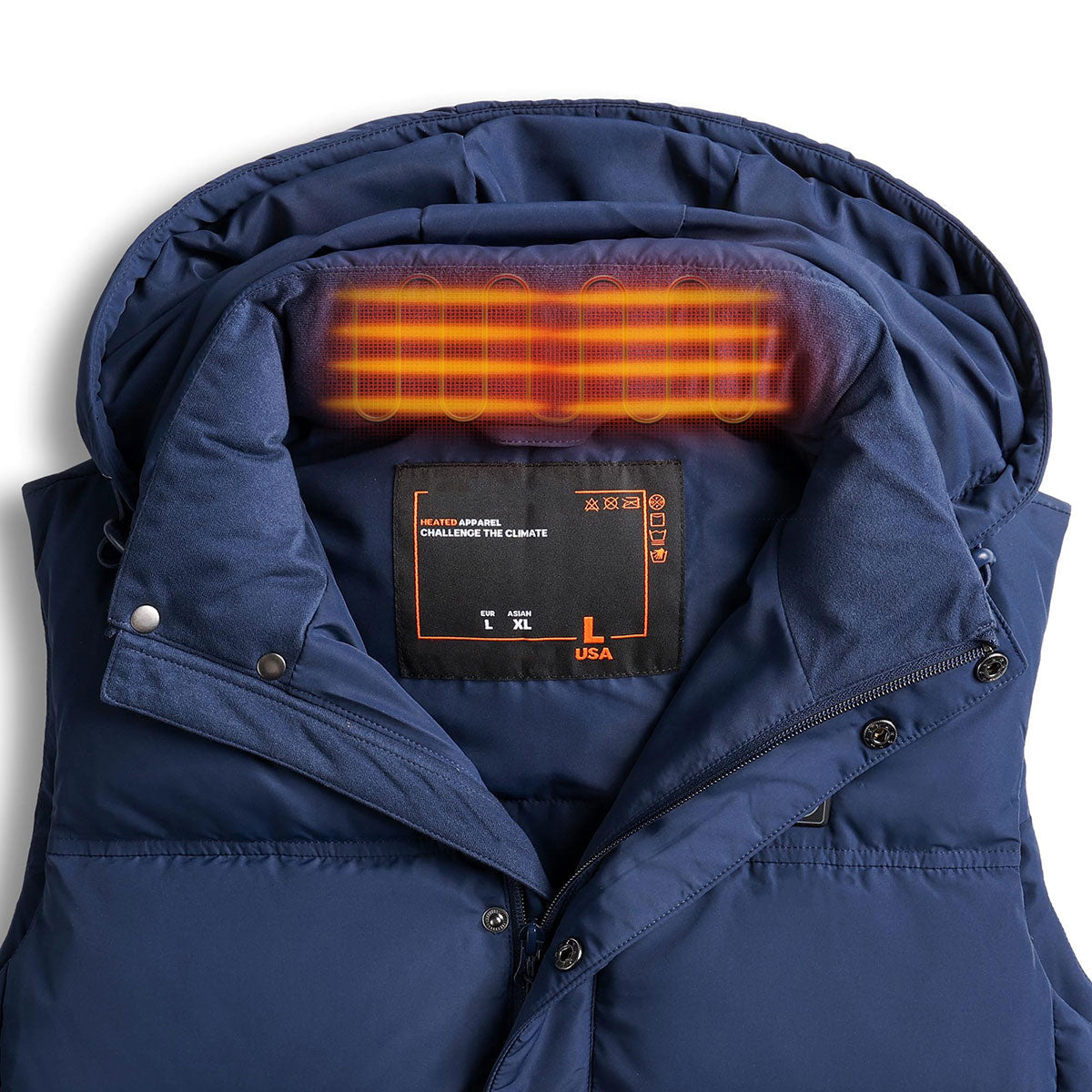 Men's Heated Down Vest - image 12