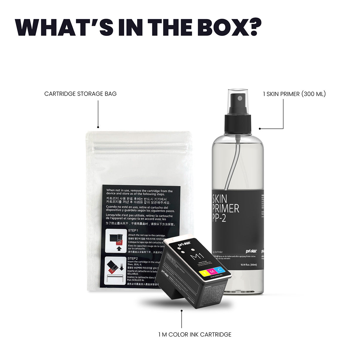 Ink Cartridge Kit for World's First Portable Tattoo Printer - image 5