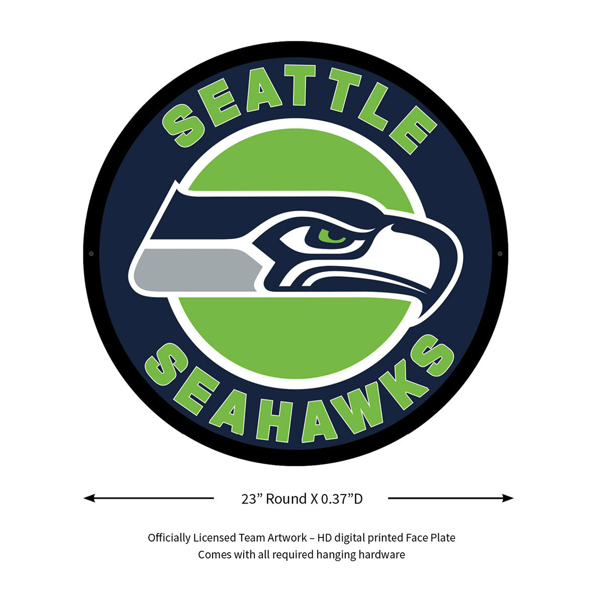 NFL Backlit Full Edge Round Wall Sign - image 95