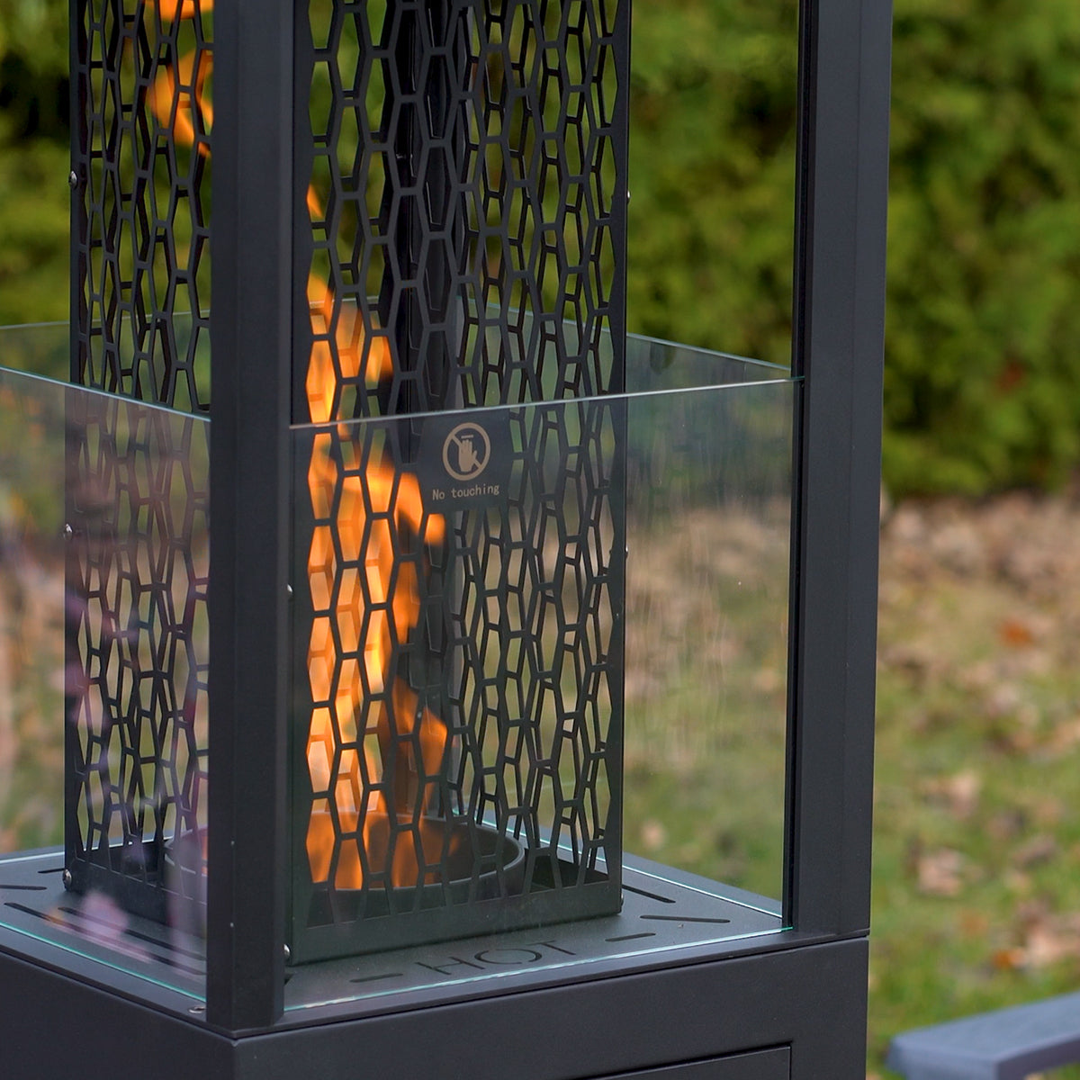 Outdoor Wood Pellet Patio Heater with Fan - image 3