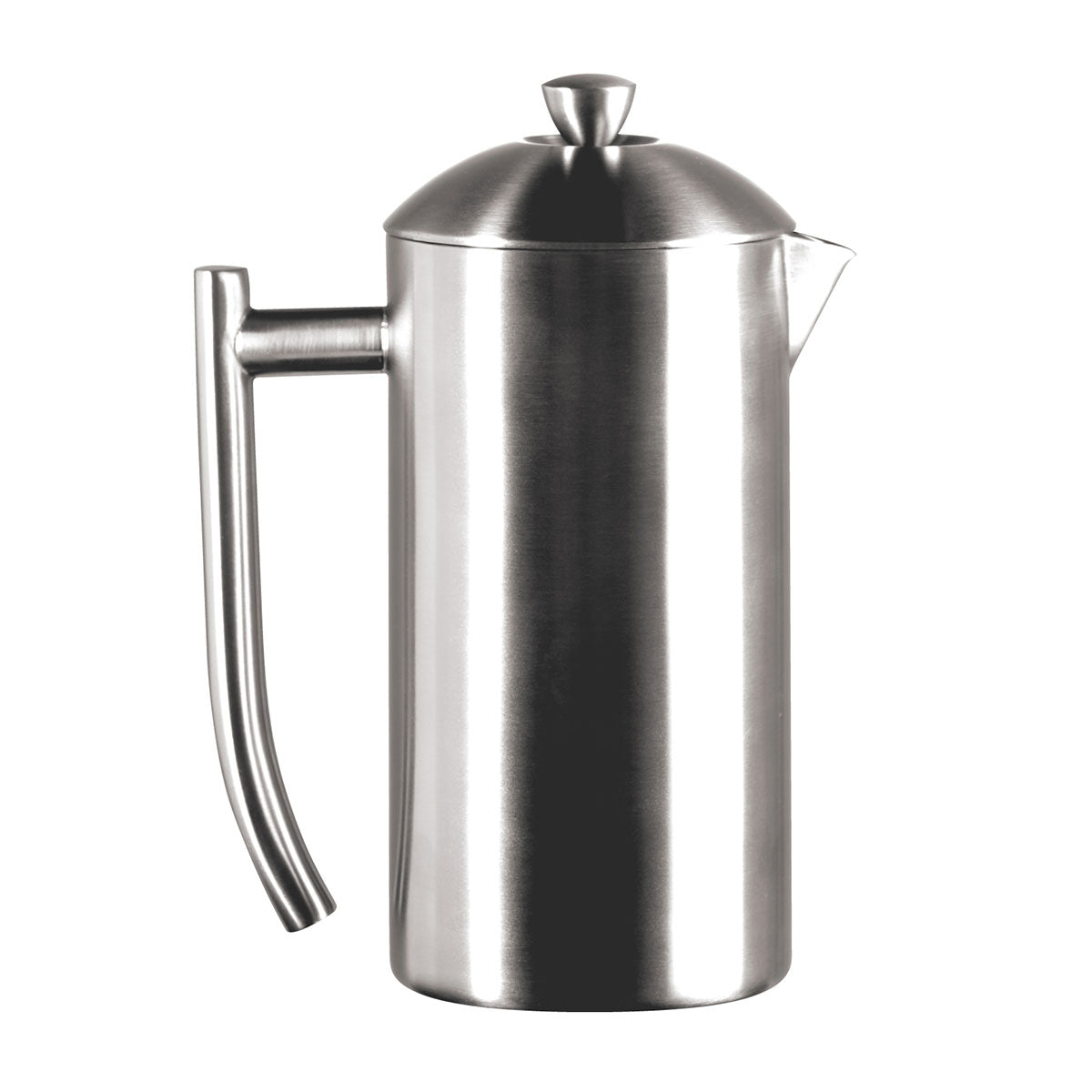 Double Walled Brushed Stainless Steel French Press - image 2