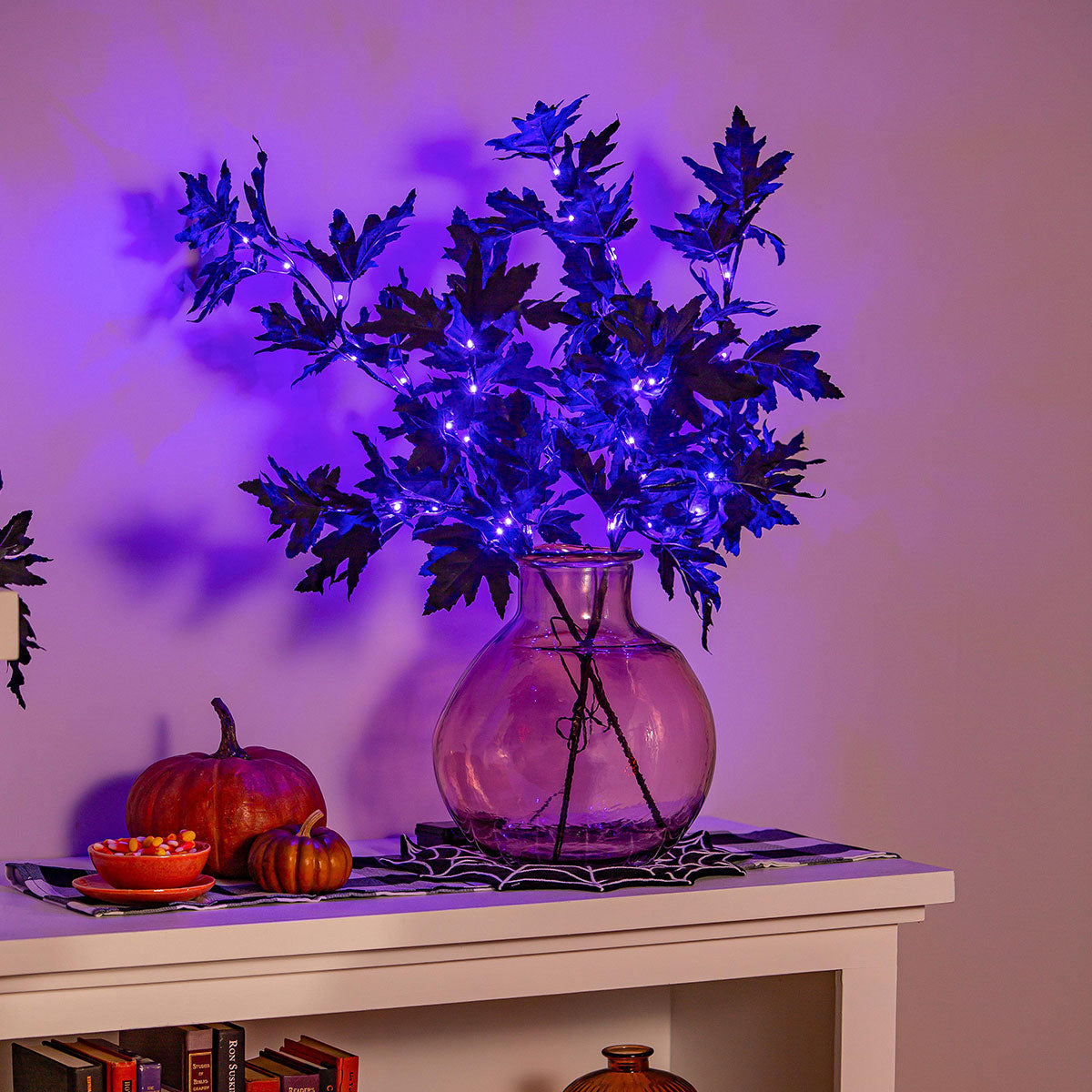 Indoor/Outdoor LED Black Maple Branch - image 4