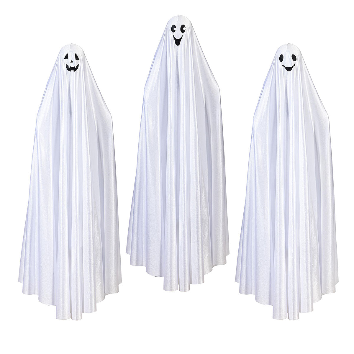 Lighted Outdoor Ghost Stakes (Set of 3) - image 2