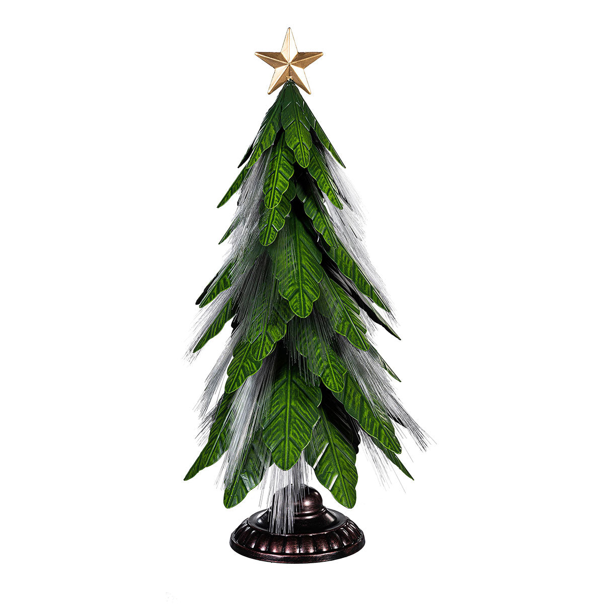 Indoor/Outdoor Fiber Optic LED Christmas Tree - image 2