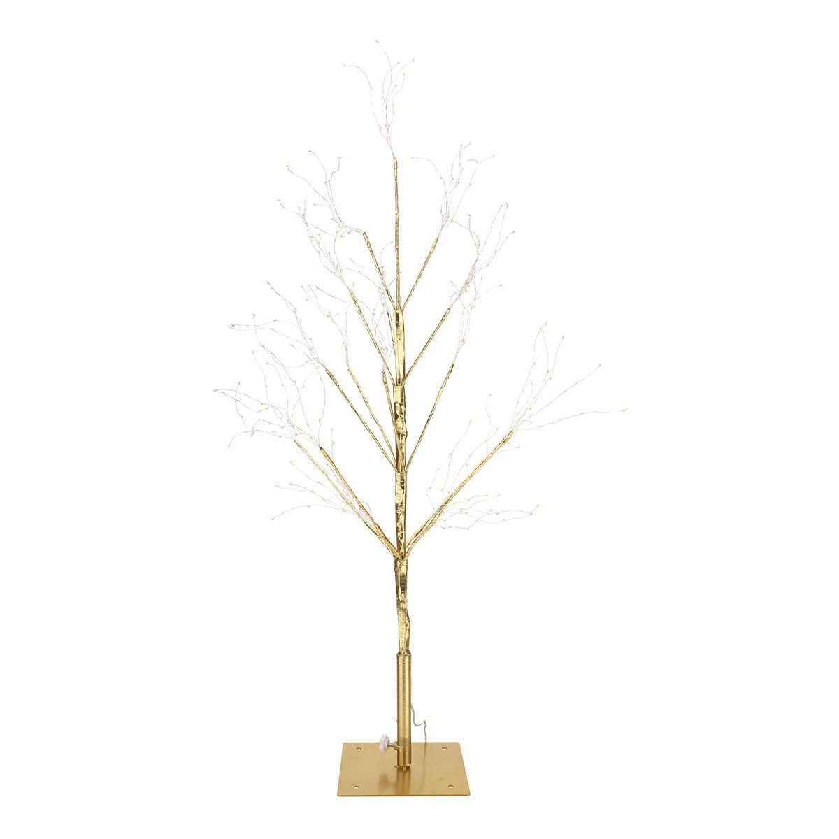 Gold Lighted Birch Tree - image 3