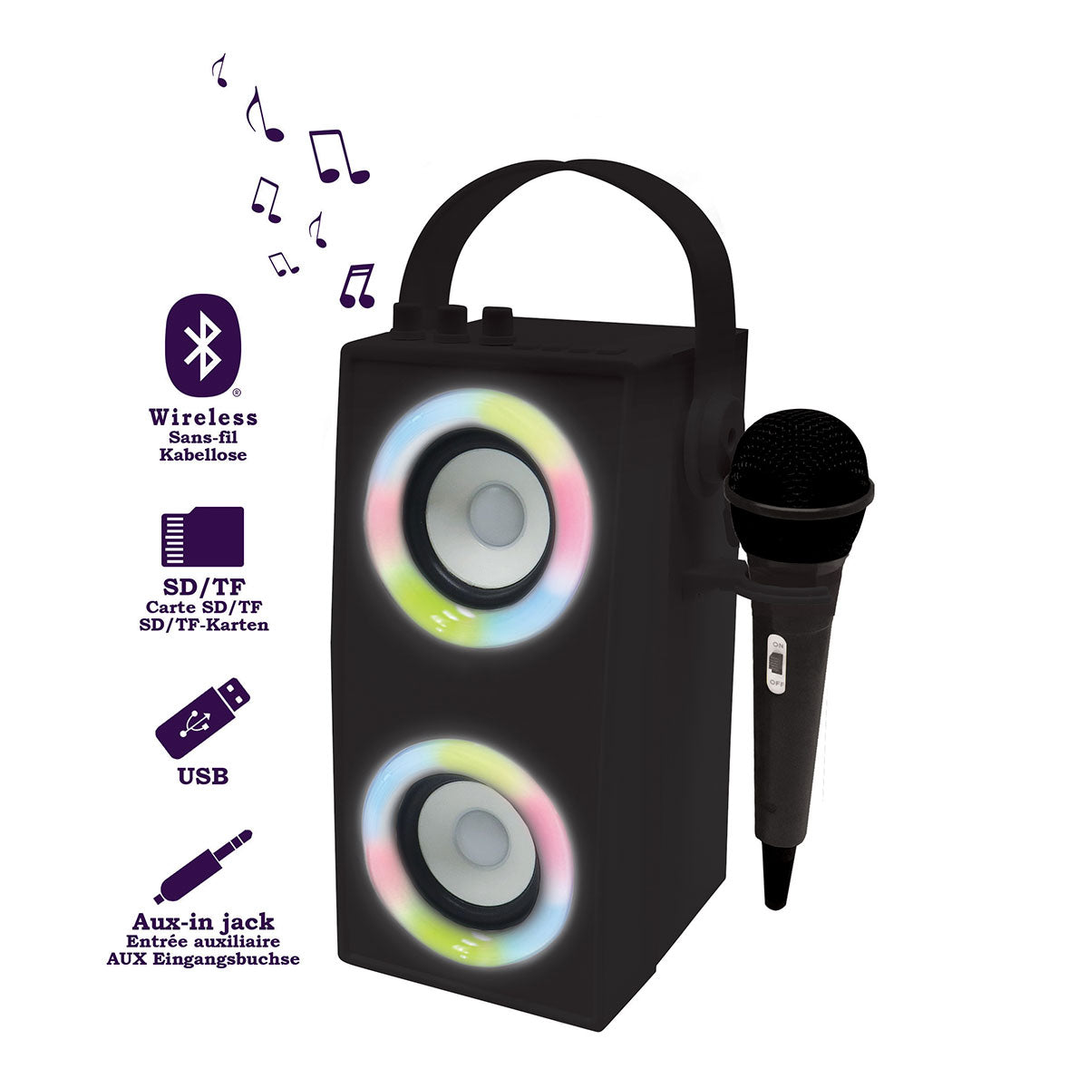Kids Bluetooth Speaker with Lights - image 3