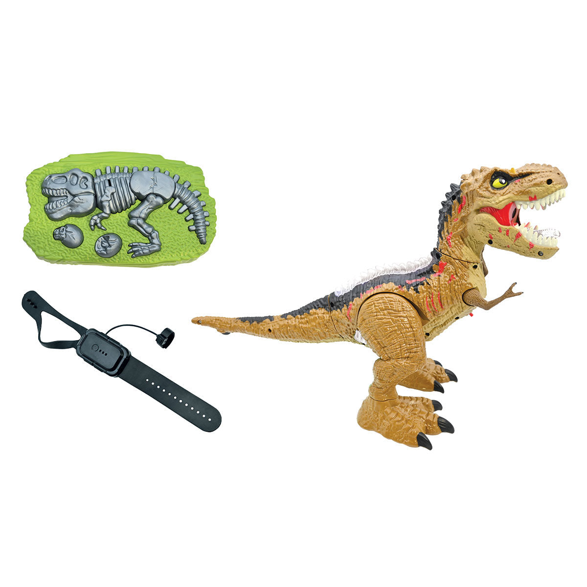 RC Dinosaur with Smoke and Lights - image 3