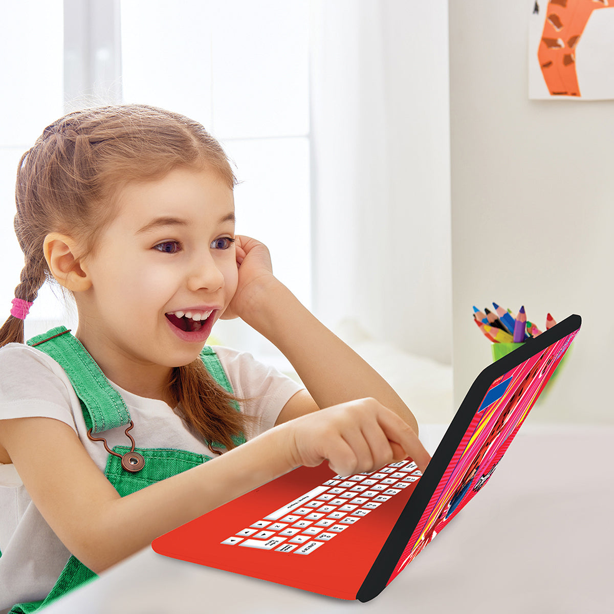Miraculous Bilingual Talking Educational Laptop - image 4