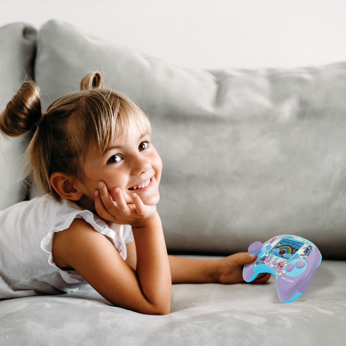 Disney Stitch Bilingual Game Console - image 5