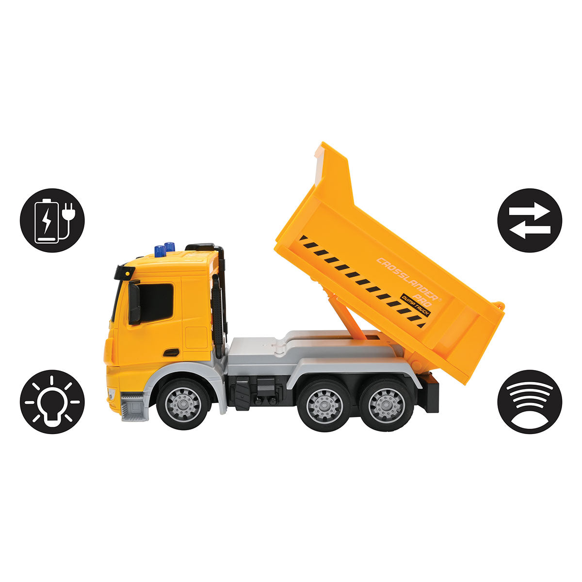 RC Dump Truck with Lights and Sounds - image 4