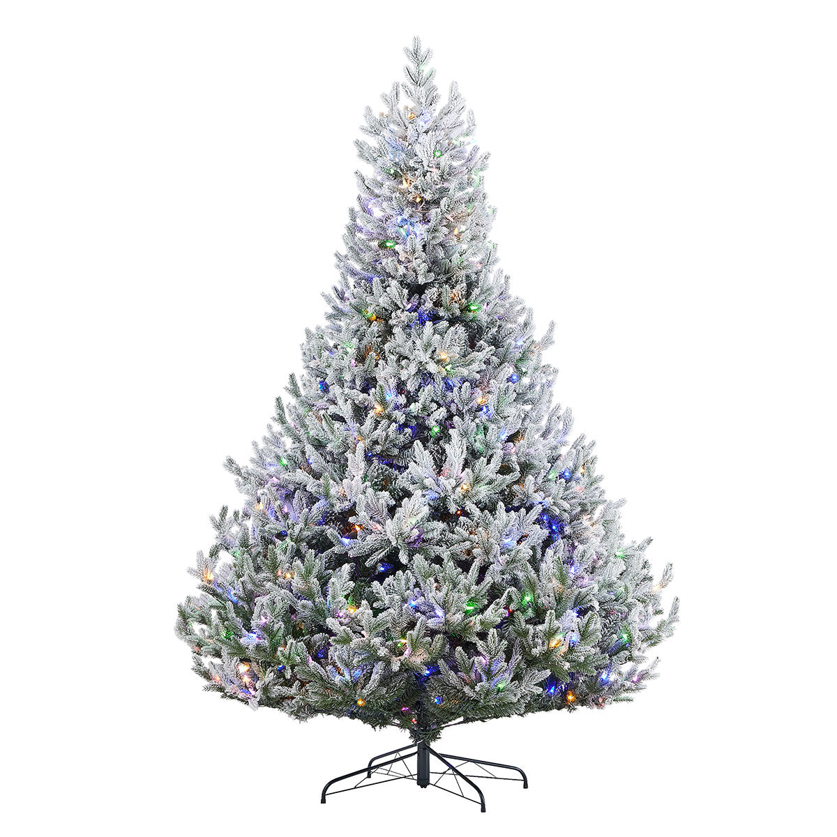 Flocked Frasier Fir Christmas Tree - image 2