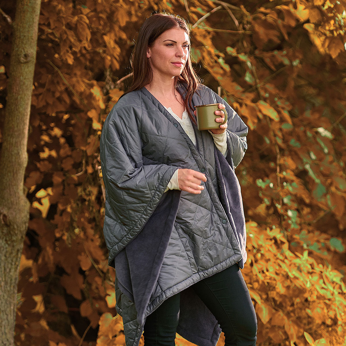 Heated Outdoor Shawl - image 2
