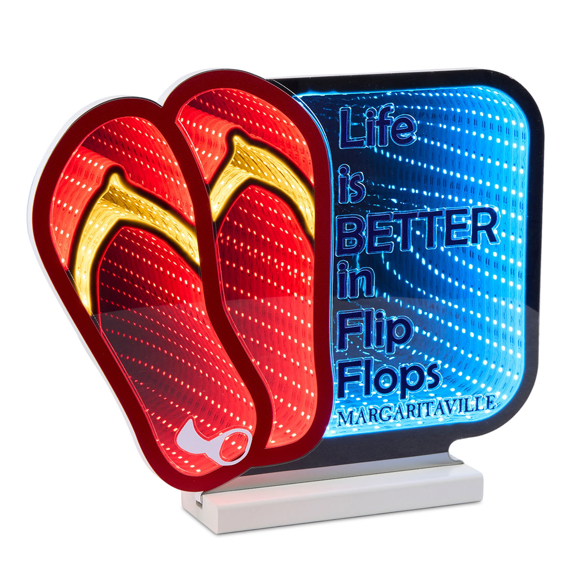 Margaritaville Flip Flop LED Infinity Light - image 2