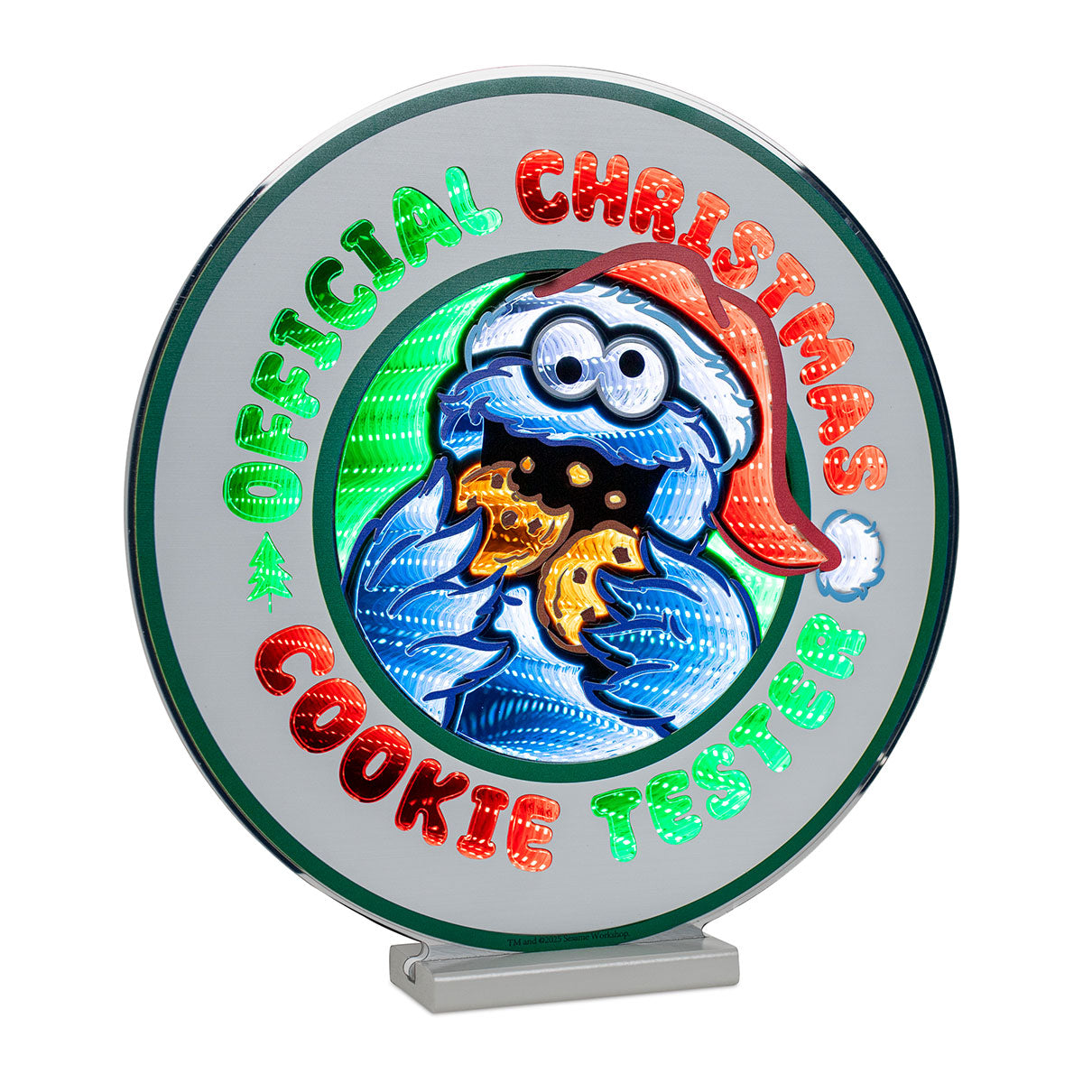 Sesame Street Cookie Tester LED Infinity Sign - image 2