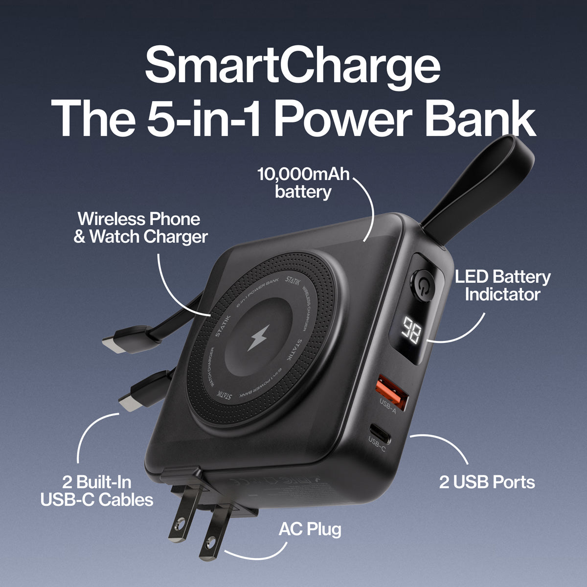 5-in-1 Travel Power Bank - image 17