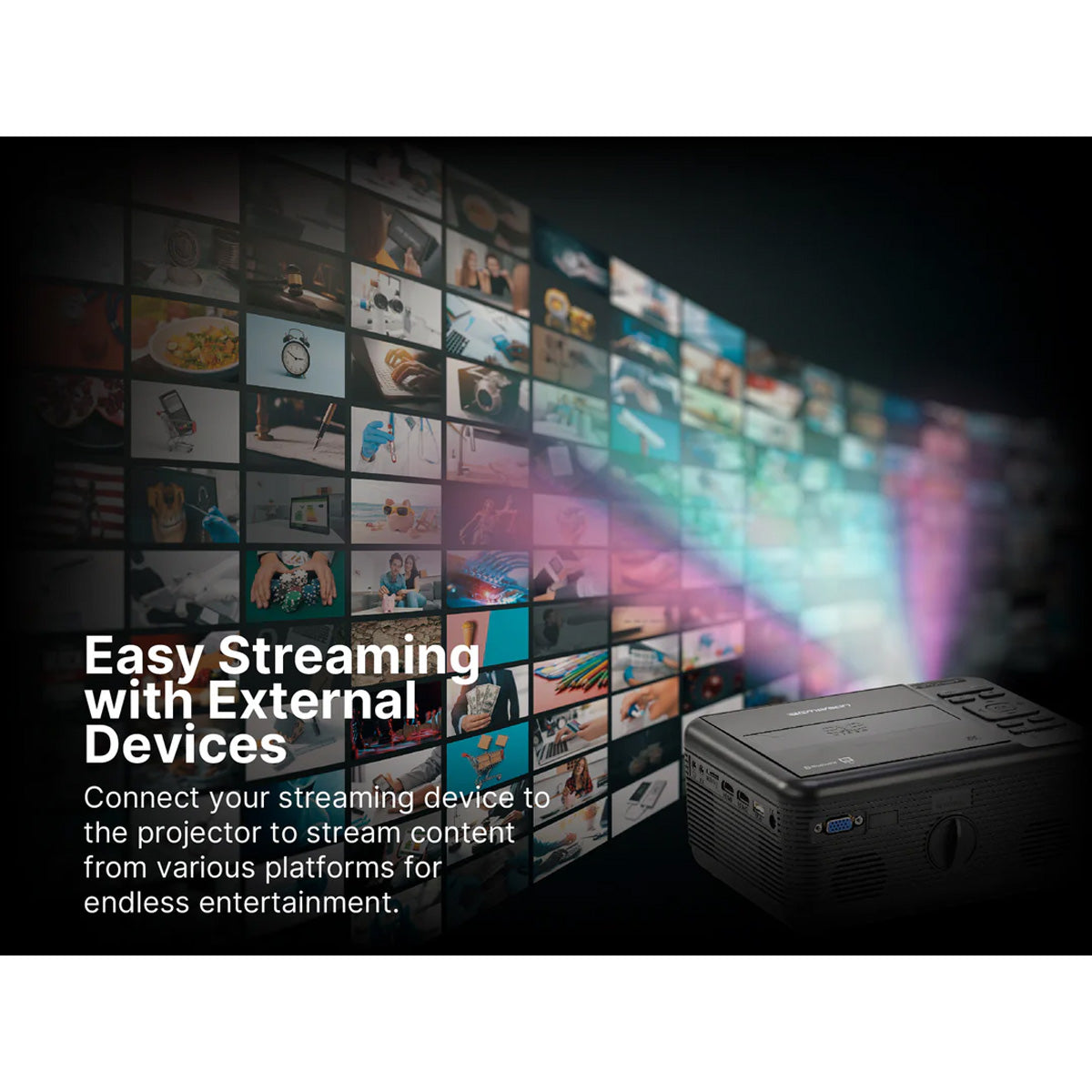 Home Theater Projector with TV Tuner - image 6