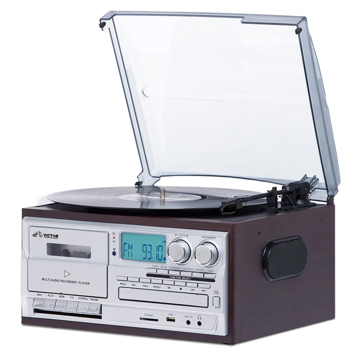 8-in-1 Retro Inspired Multimedia Center - image 21