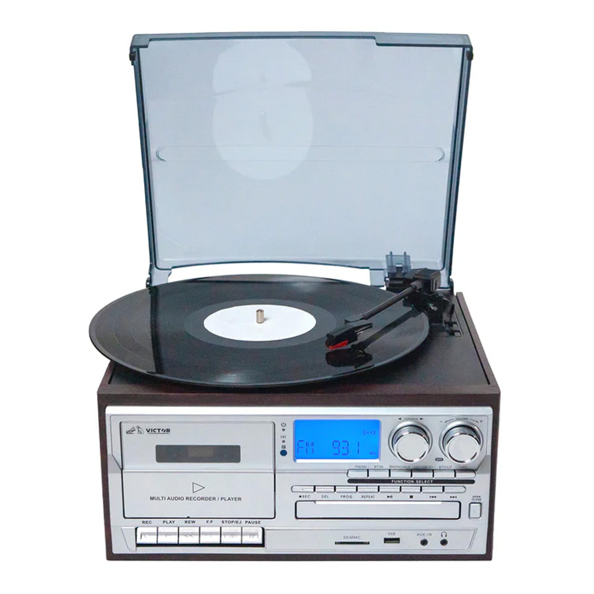 8-in-1 Retro Inspired Multimedia Center - image 27