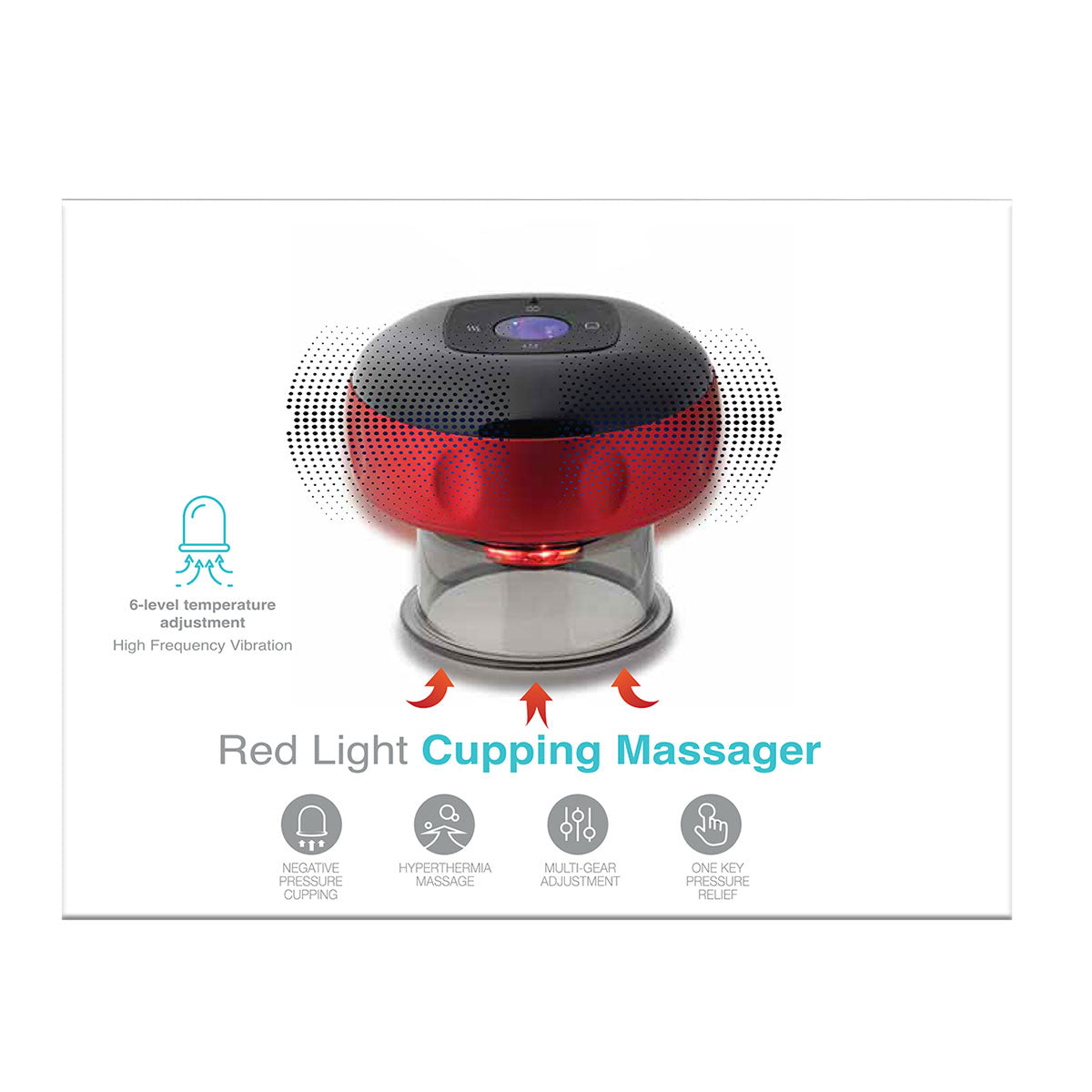 Red Light Electric Cupping Massager - image 6