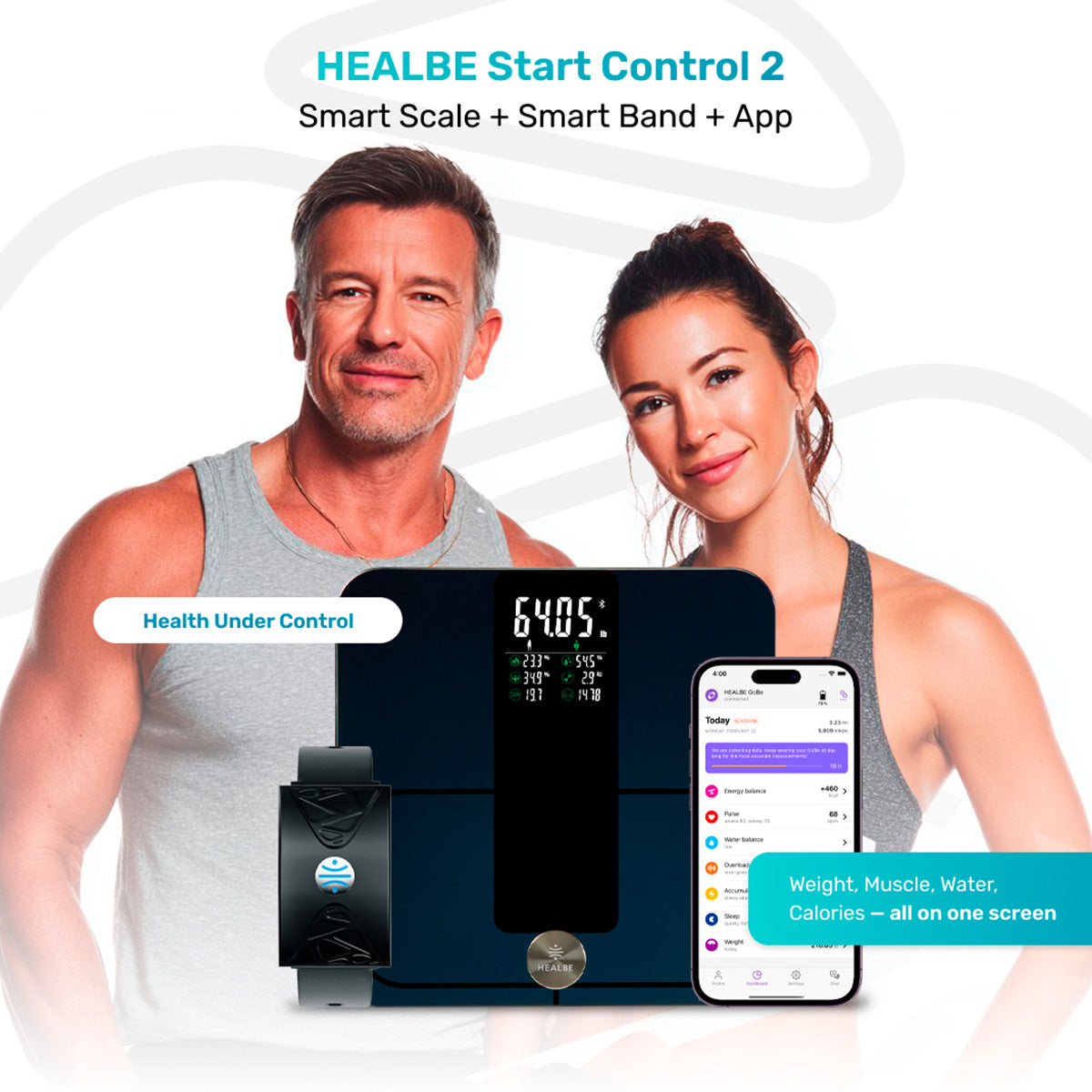 Skin Sensor Calorie Tracker and Smart Scale Bundle - image 13