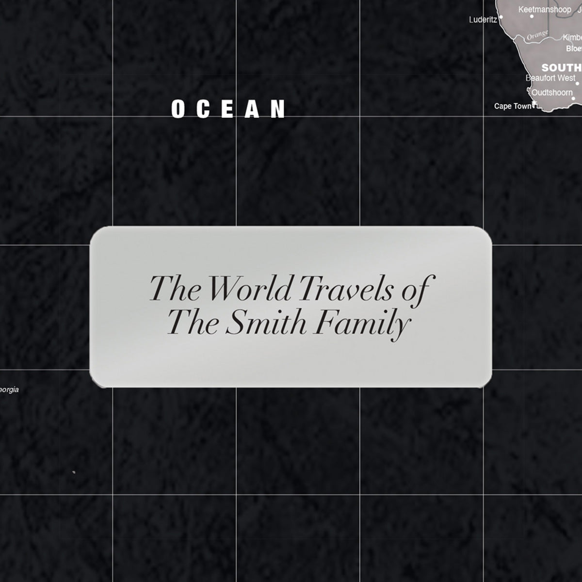 Urban Slate World Travel Map - image 6