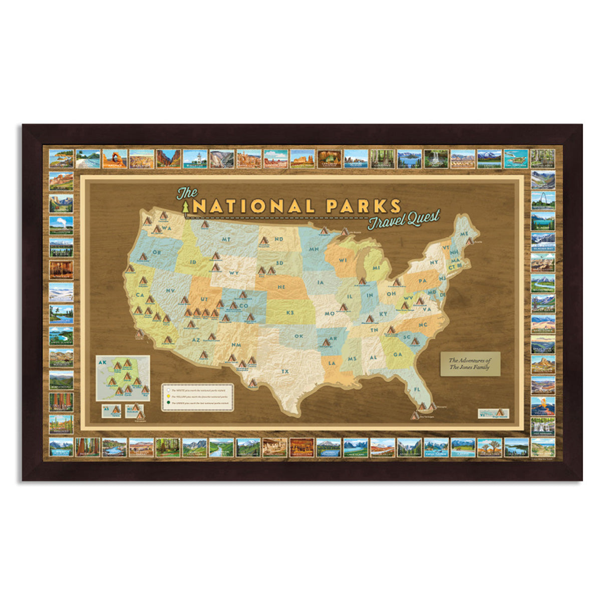 National Parks Travel Map - image 2