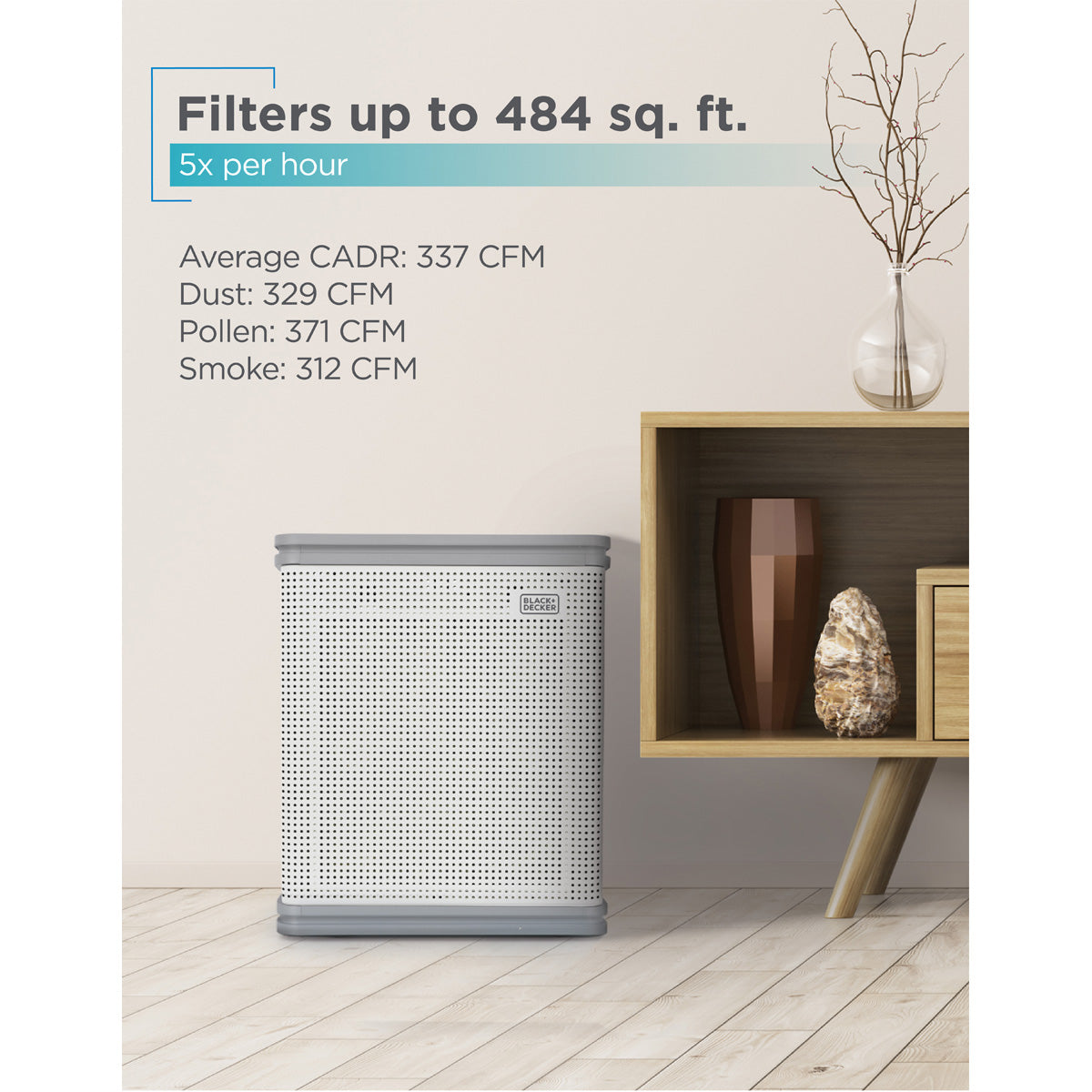 484 Sq. Ft. UV Technology Air Purifier - image 3