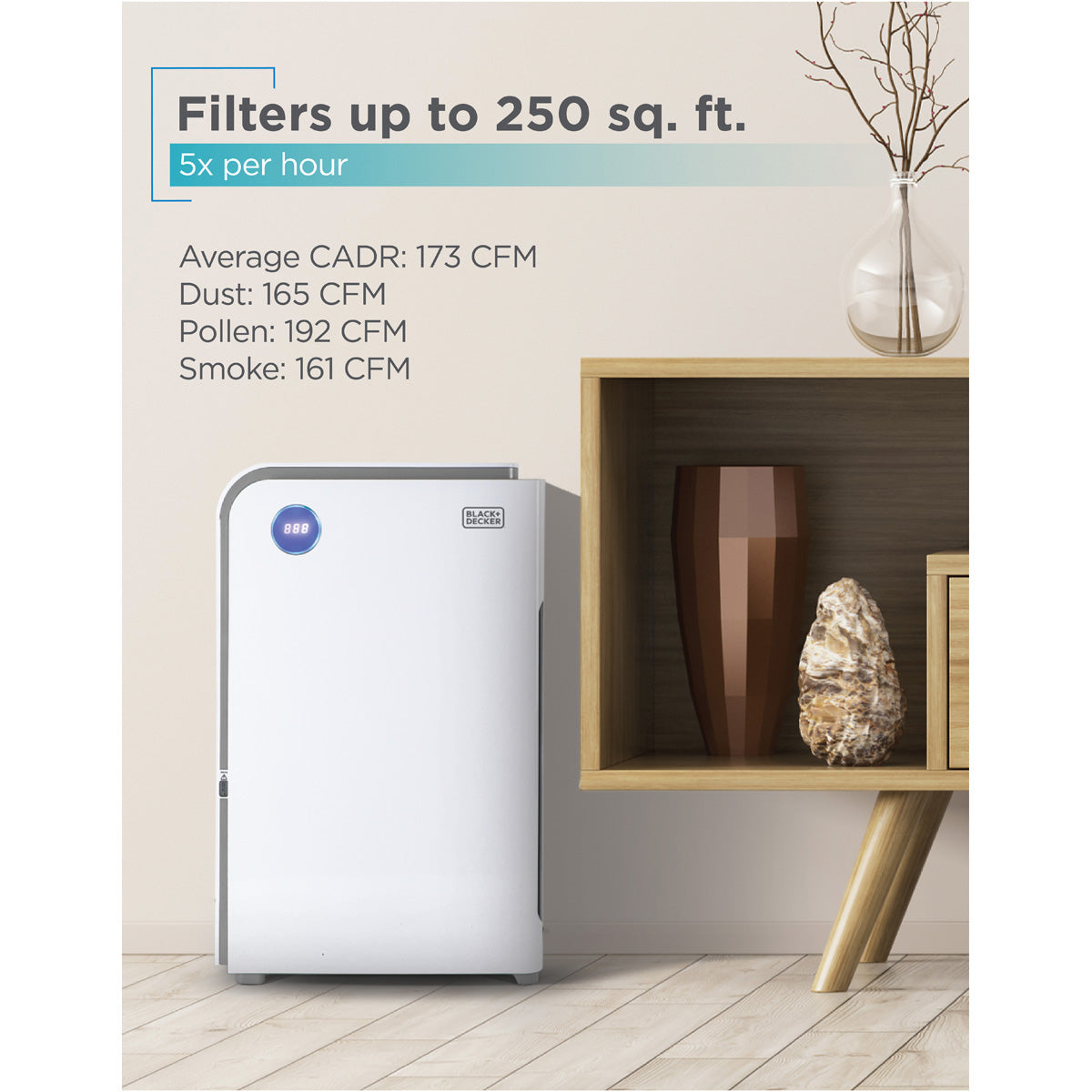 250 Sq. Ft. Air Purifier with UV Technology - image 4