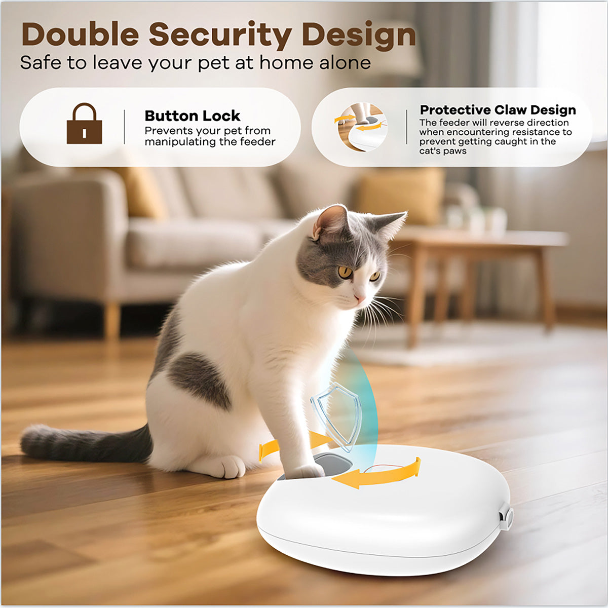 6-Meal Automatic Pet Feeder by Sharper Image - image 13