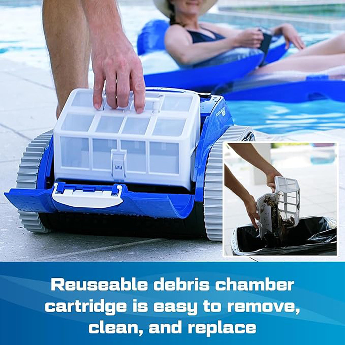 Cordless Robotic Pool Cleaner - image 4