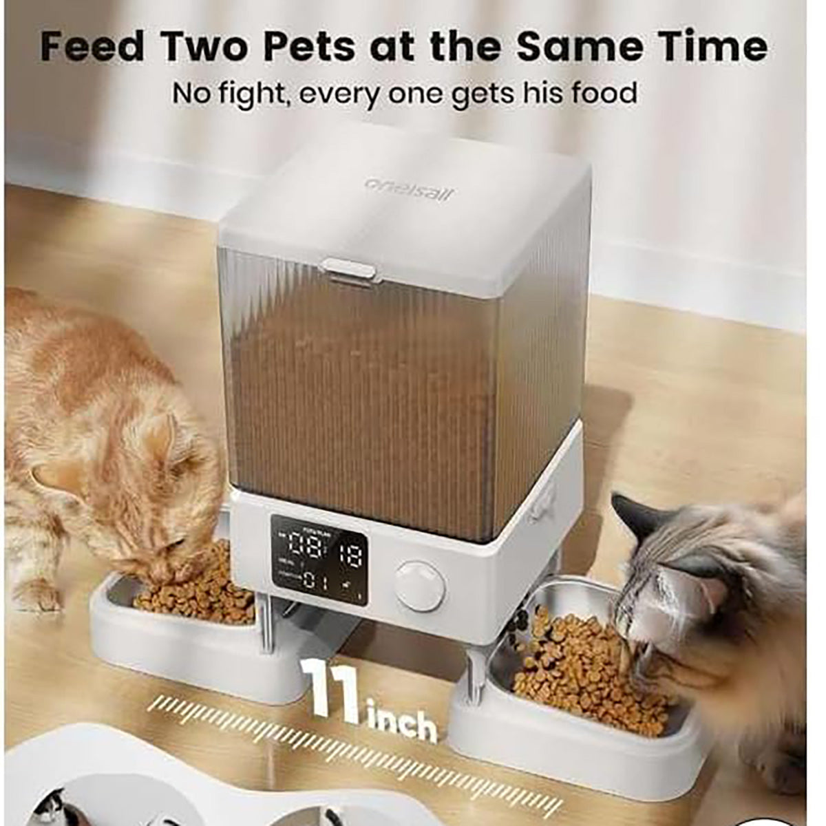 Dual Smart Cat Feeder - image 3