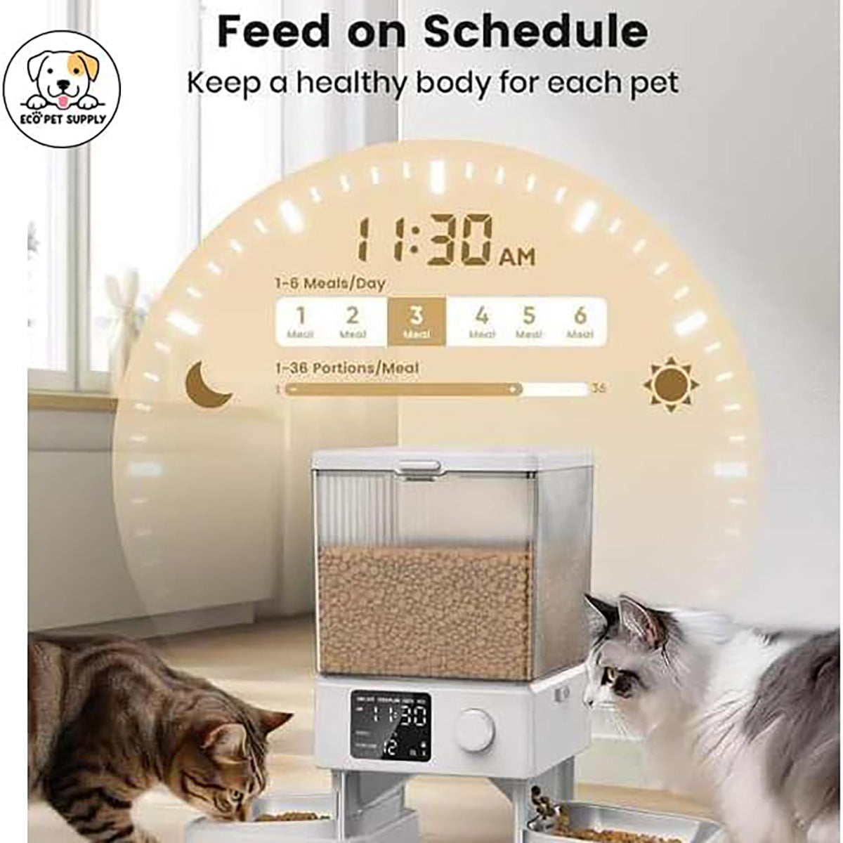Dual Smart Cat Feeder - image 4