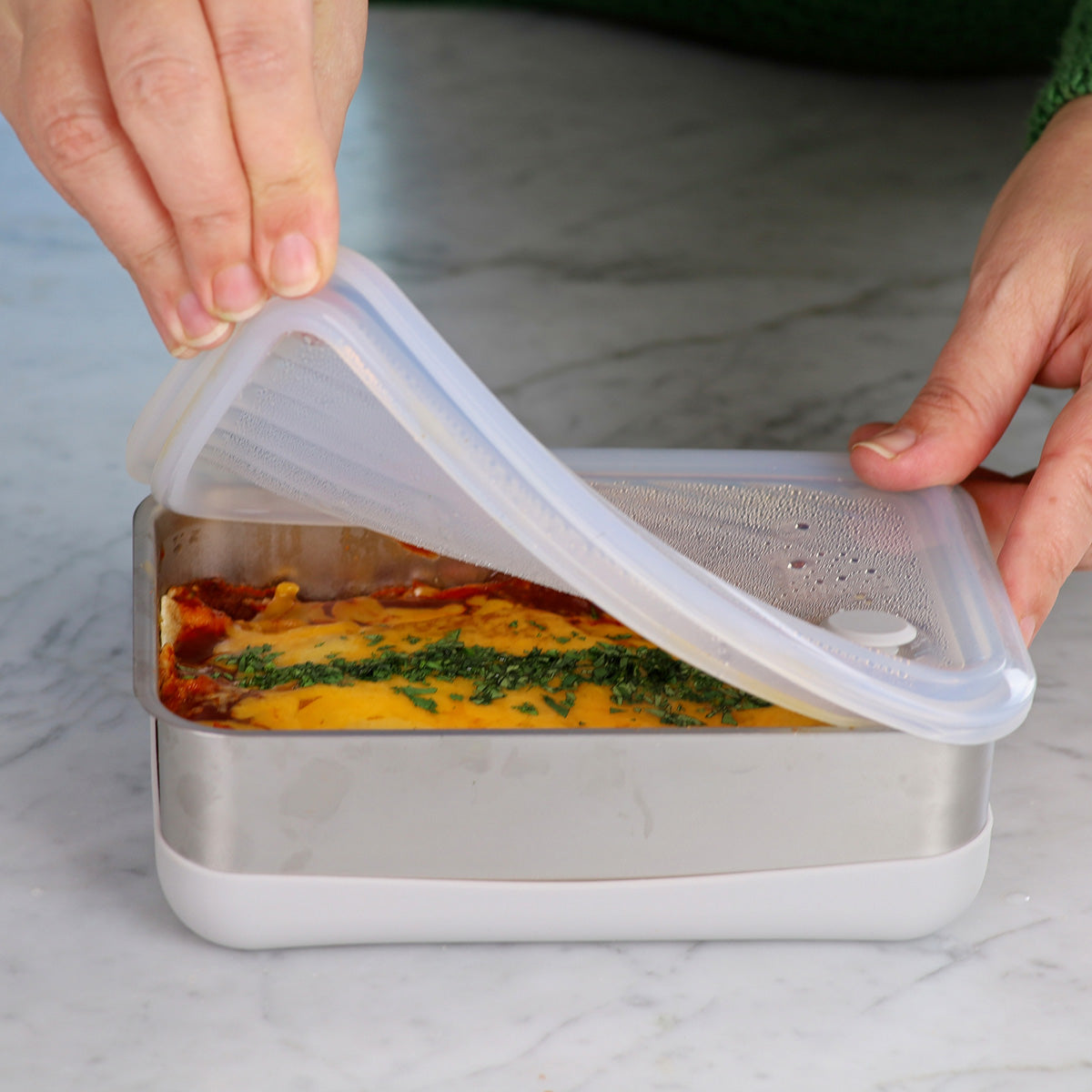 Microwave Safe Stainless Steel Set - image 5