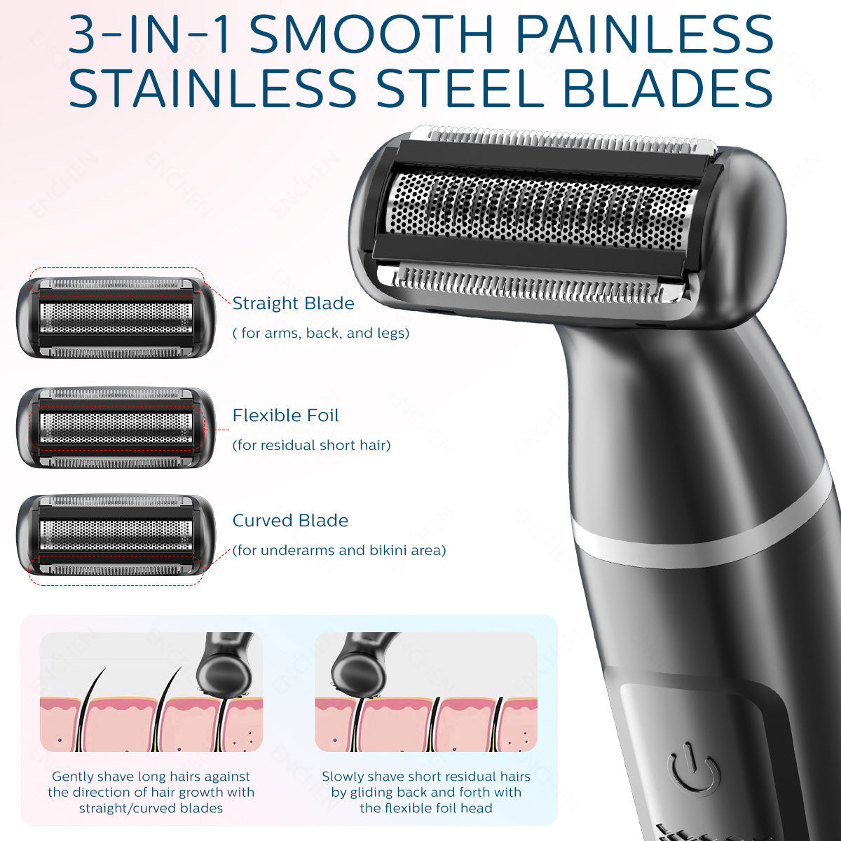 Women's Wet and Dry Electric Razor - image 9