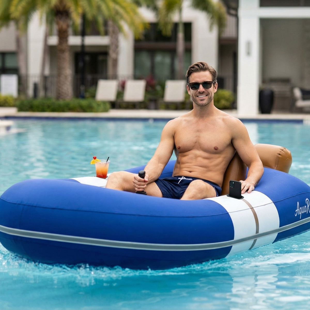 Motorized Pool and Lake Boat