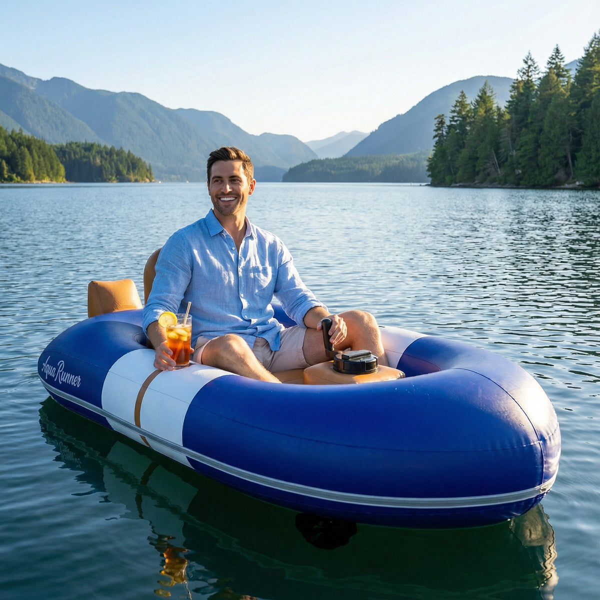 Motorized Pool and Lake Boat - image 11