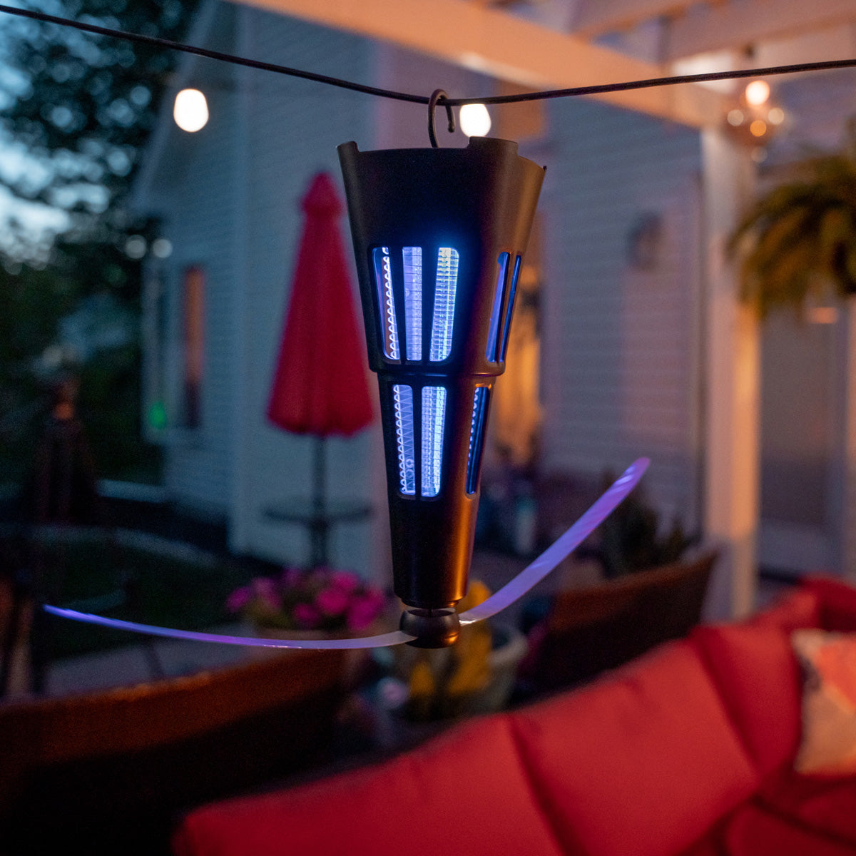 2-in-1 Fly Fan + Zapper (Set of 2) - image 4