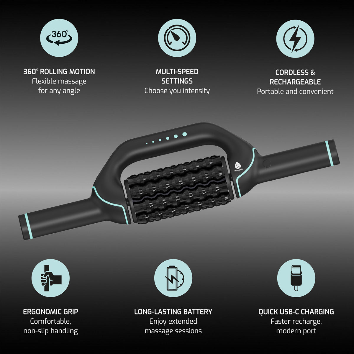 Rolling Powered Massager - image 3
