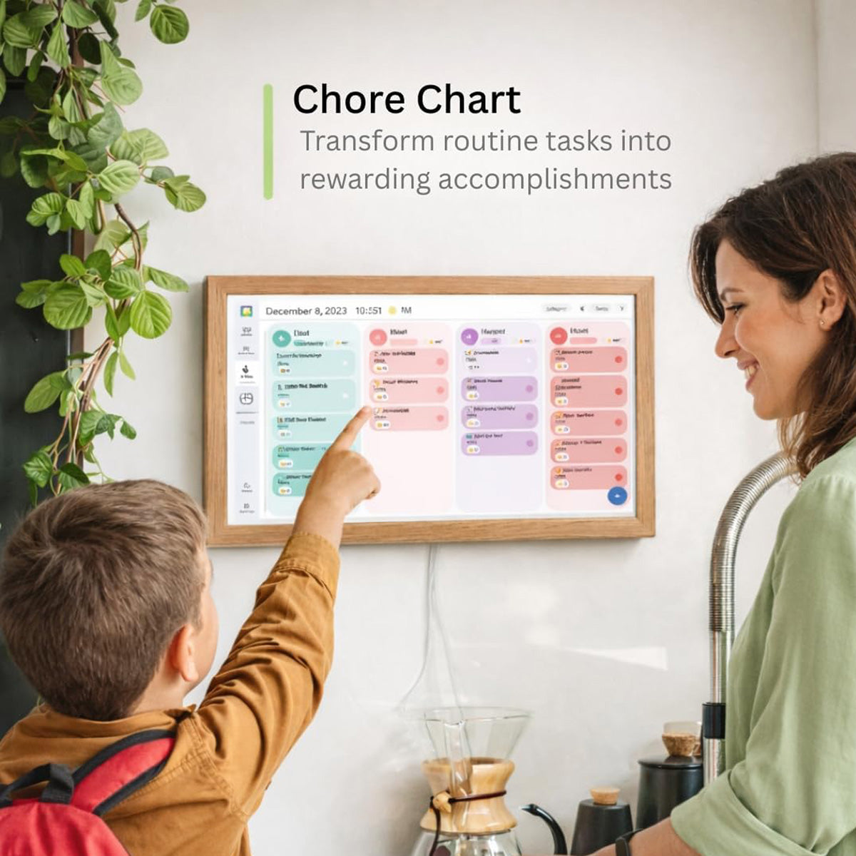 Digital Calendar and Family Frame - image 4