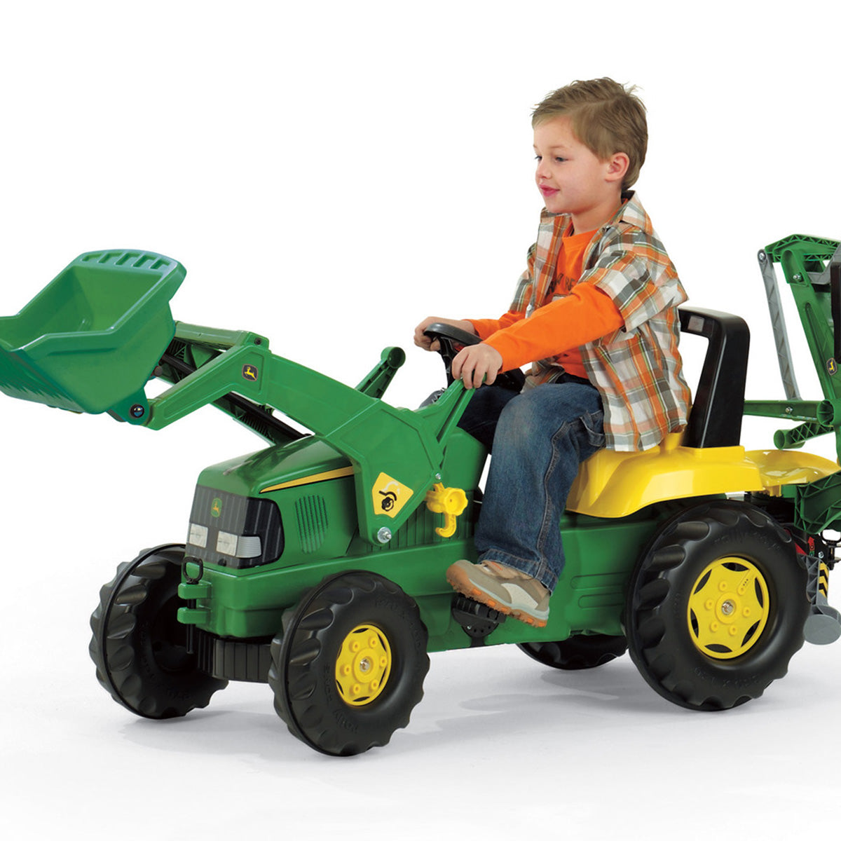 John Deere Pedal Loader With Backhoe - image 7
