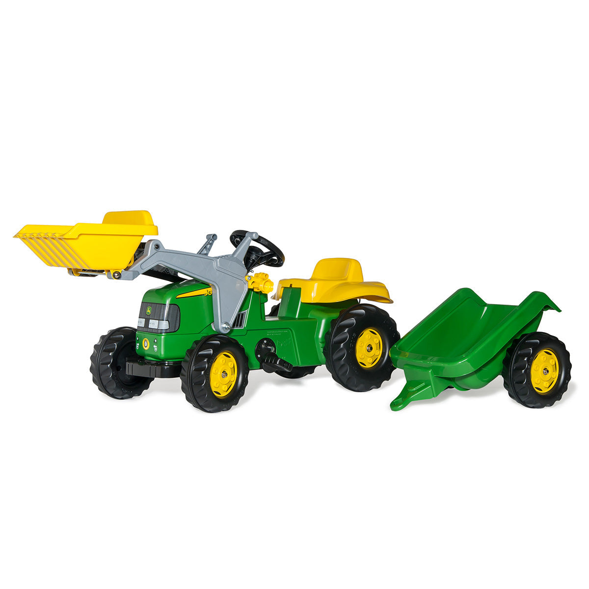 John Deere Pedal Tractor With Loader - image 2