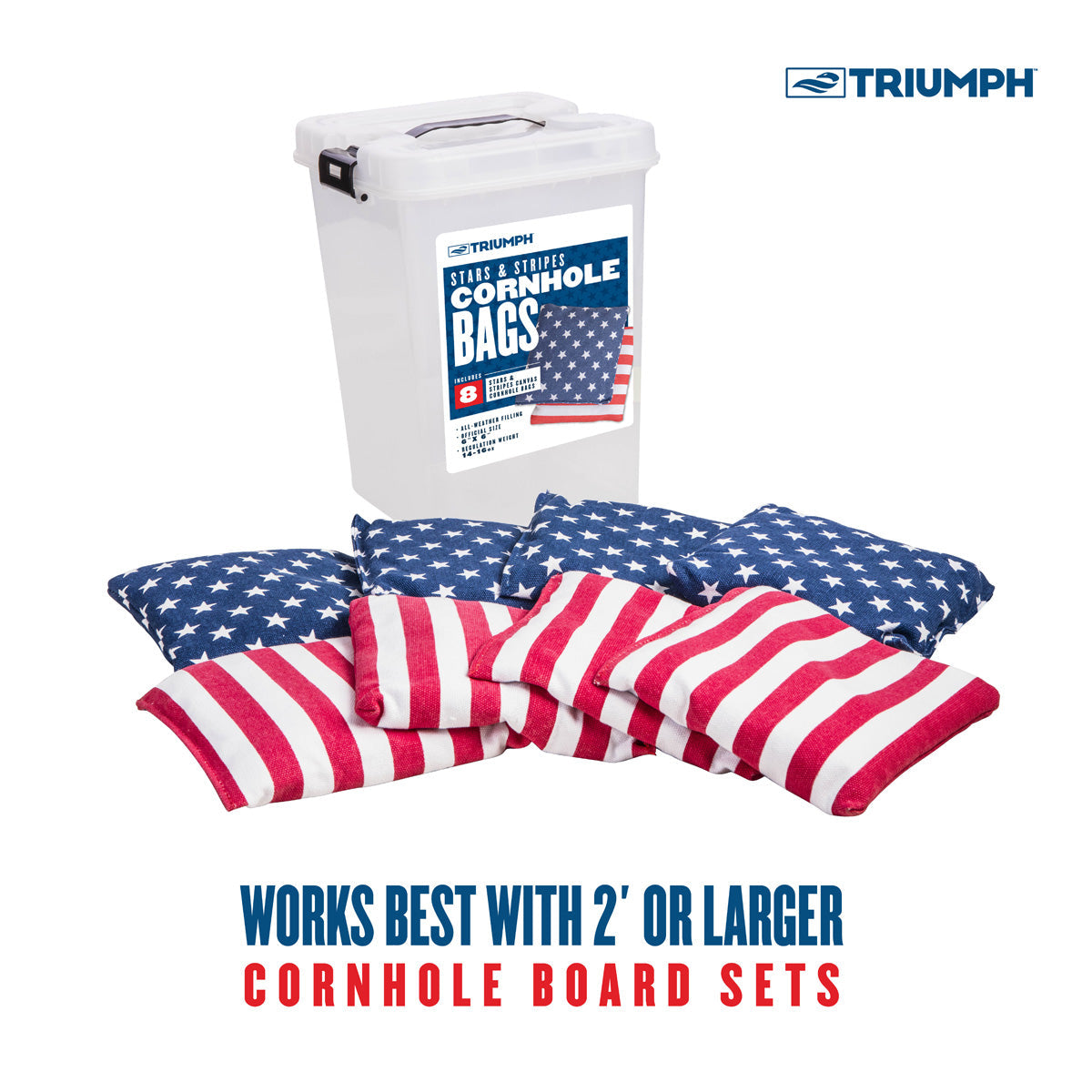 Patriotic Corn Hole Bags (8-Pack) - image 9
