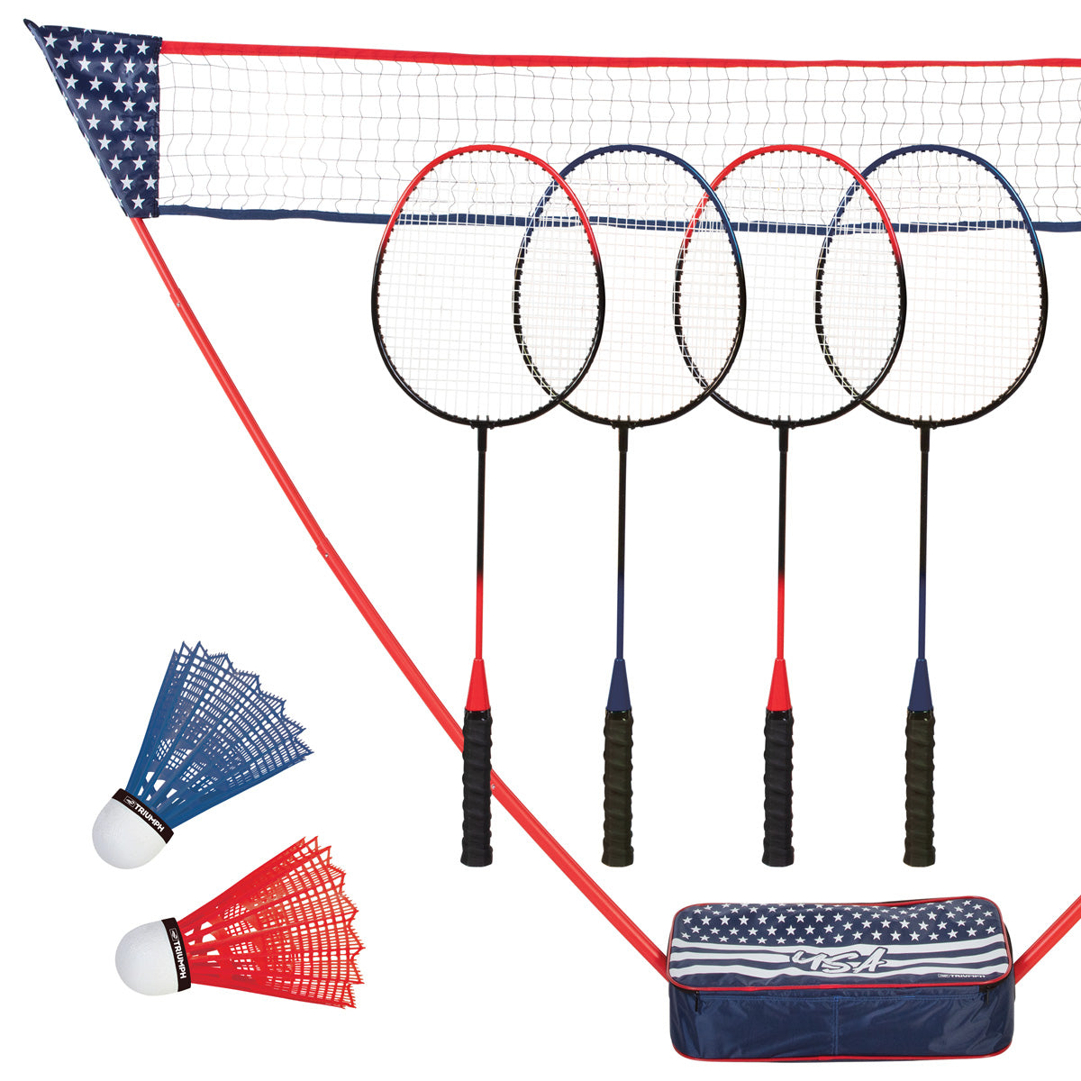 Patriotic Portable Badminton - image 2