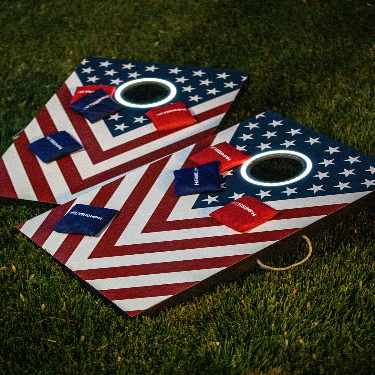 Patriotic LED 2x3 Cornhole Set - image 5