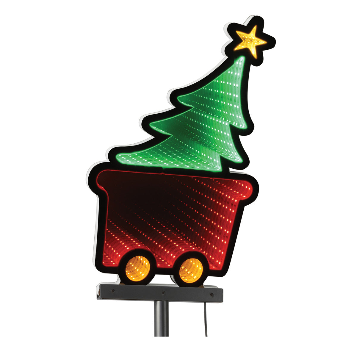 Holiday Infinity Light Lawn Stakes (Set of 4) - image 5