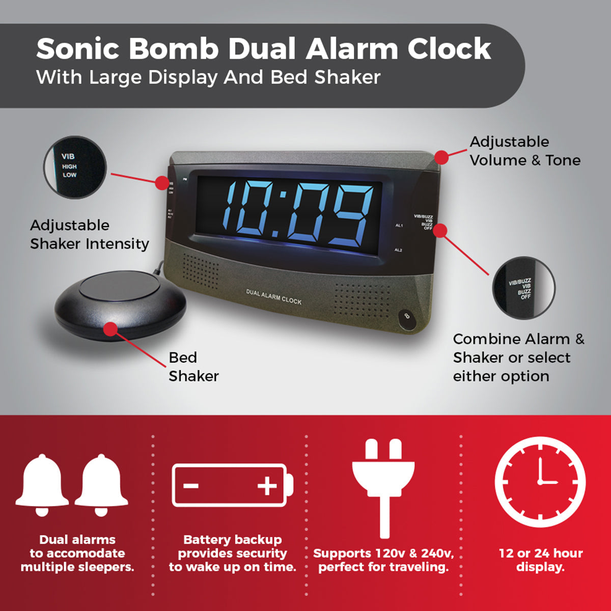 Alarm Clock for Heavy Sleepers - image 4