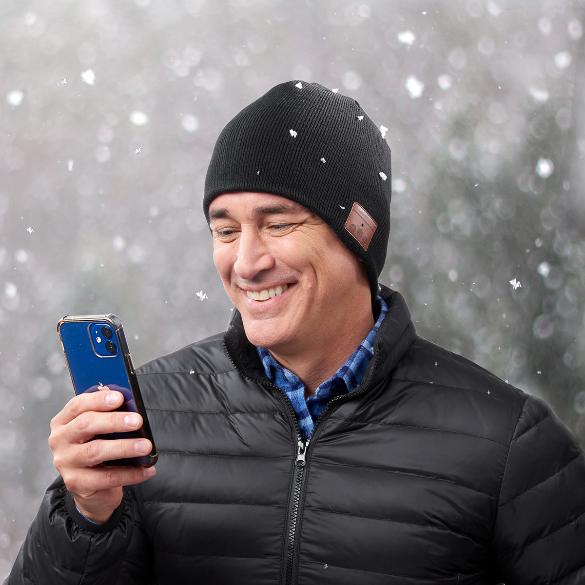 Smartphone Bluetooth Hat by Sharper Image