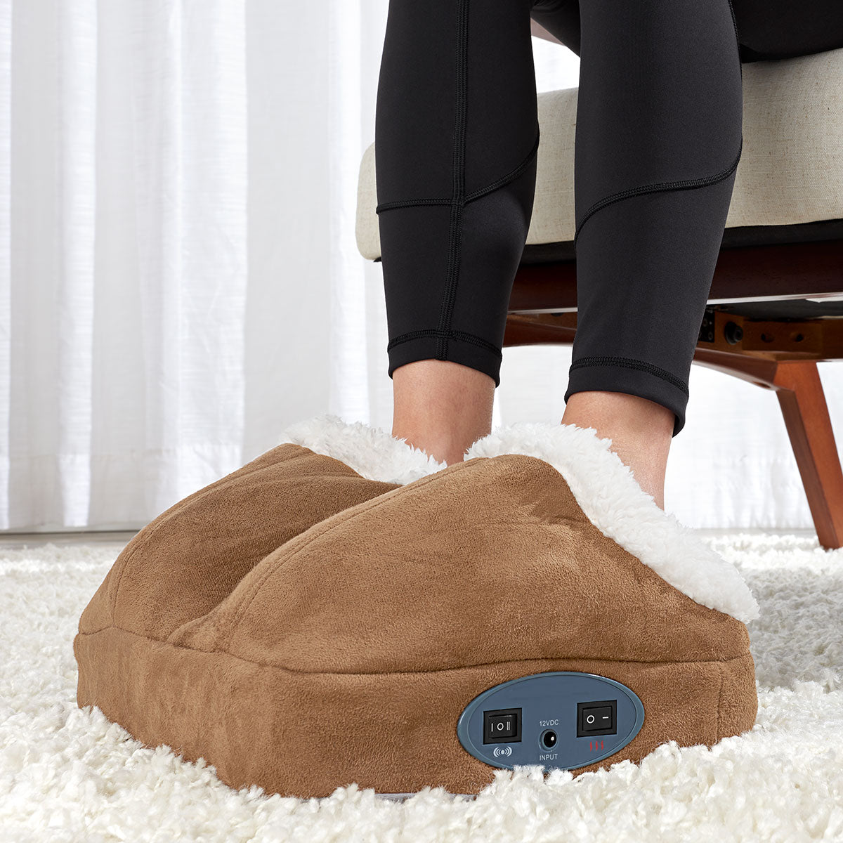 Warming Foot Massager by Sharper Image